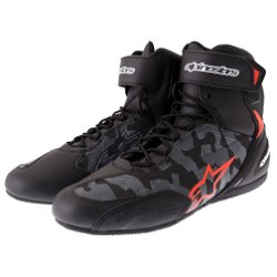 Faster-3 Shoes Black Grey Camo Red Fluo