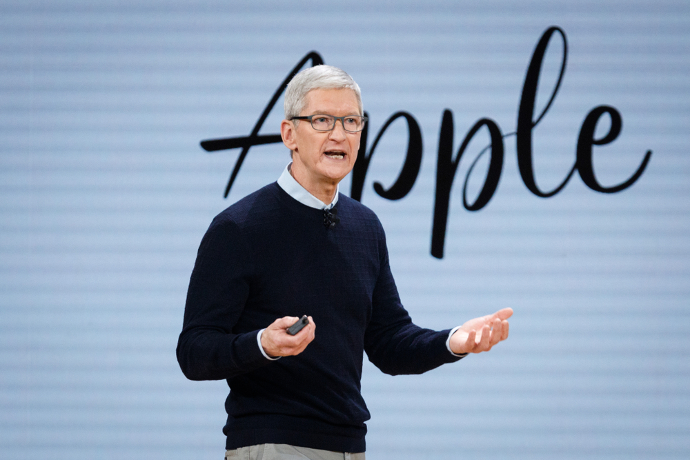 Technology (names A - I) - Apple Inc Tim Cook-by John Gress Media Inc via Shutterstock