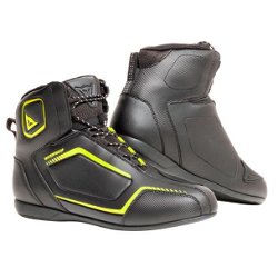 Raptors D-WP Shoes Black Black Fluo Yellow