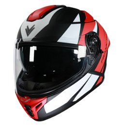 FT62 SV Tiger Helmet Matt Black Red White