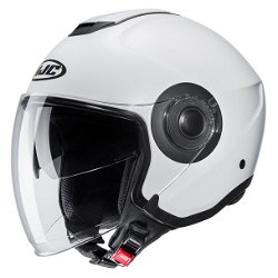 I40 Helmet Semi Flat Pearl White