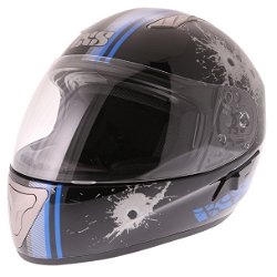 HX 1000 Shoot Helmet Black Blue Grey
