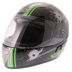 HX 1000 Shoot Helmet Black Green Grey