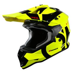 2 Series RL Slick Helmet Neon Yellow Black