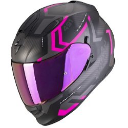 EXO 491 Spin Helmet Matt Black Pink